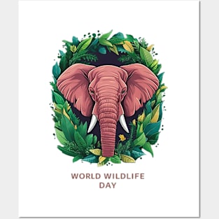 WORLD WILDLIFE DAY Posters and Art